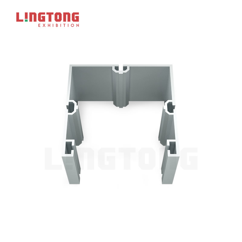 LT-M608 Open Square Extrusion/100mm For LED Lighting