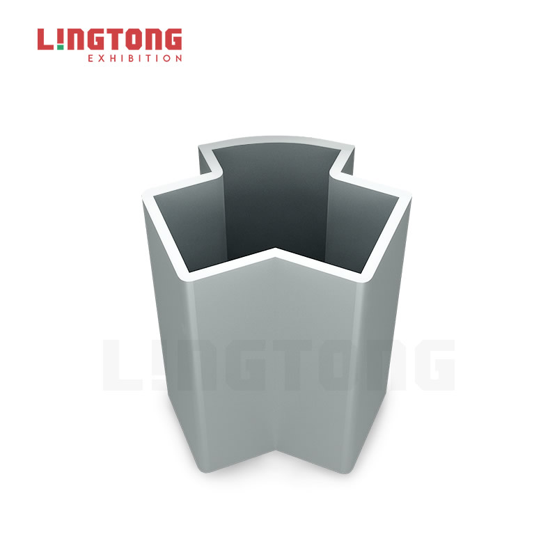 LT-WB261-16 Connecting Post /45° For 135° Corner Wall For Interior Display