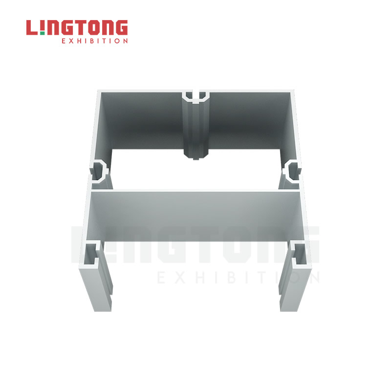 LT-M605A Open Square Extrusion/120mm For LED Lighting Stand