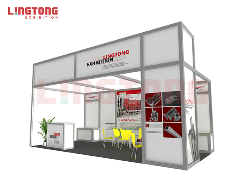 What are the categories of Standard Exhibition Booth?