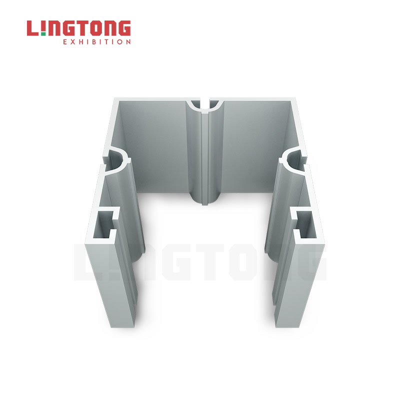 LT-M341 Open Square Extrusion/80mm For Modular Trade Show Booth