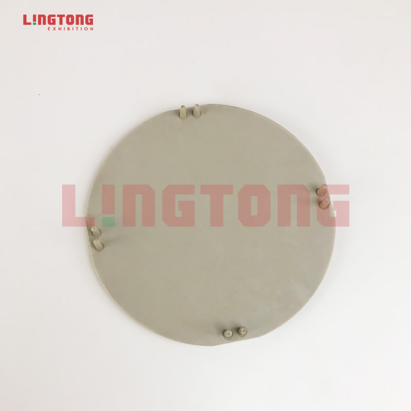 LT-EM511 End Cover For 120mm Round Aluminum Stand