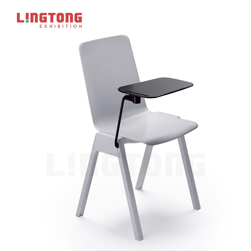 LT-ZET-01X PP Plastic Stackable Chair with Writing Board