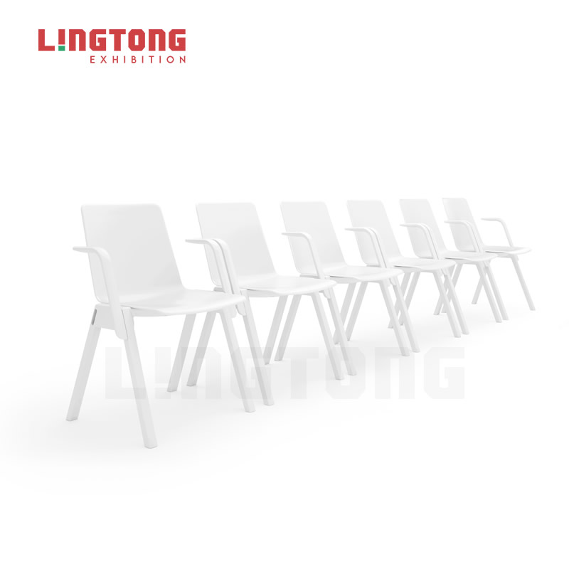 LT-ZET-01LJ PP Plastic Stackable and Linkable Chair