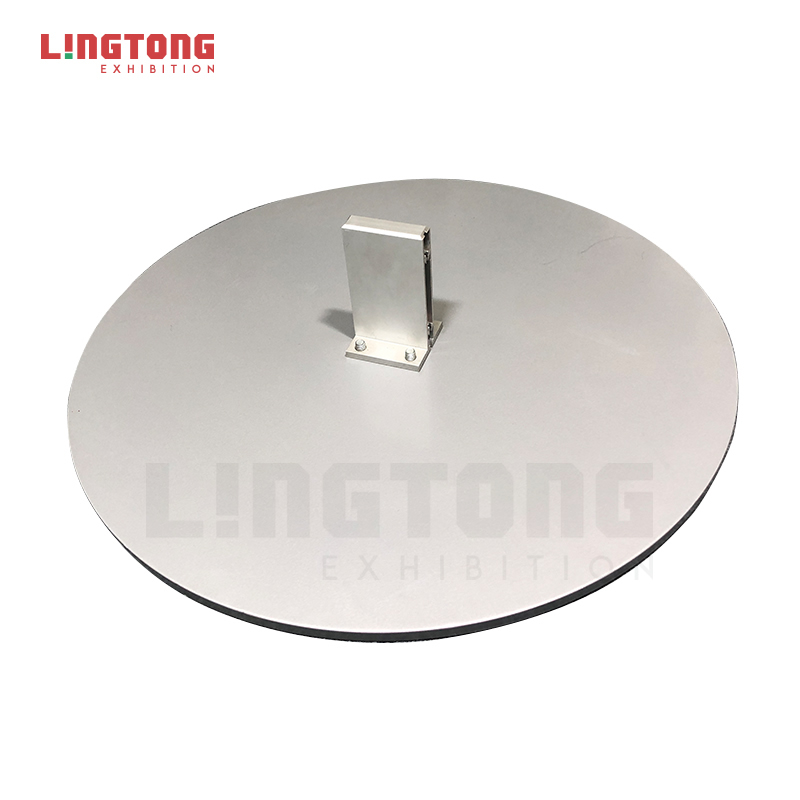 LT-EMY300-40 Steel Round Base Plate Aluminum Exhibition System