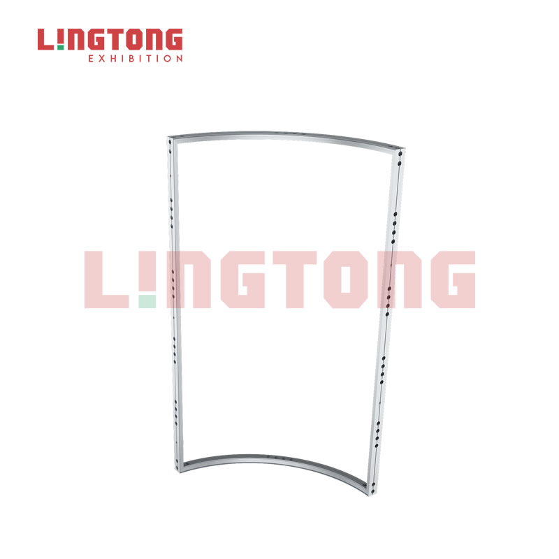LTFS80-1040x2500 Fast System Fast Wall Curved Frame 80mm