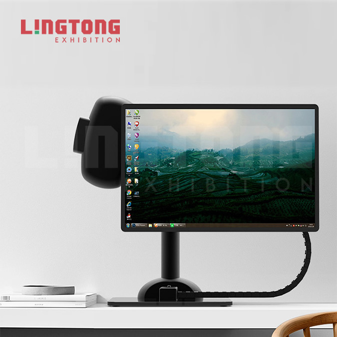 LT Automatic rotating computer screen mount stand