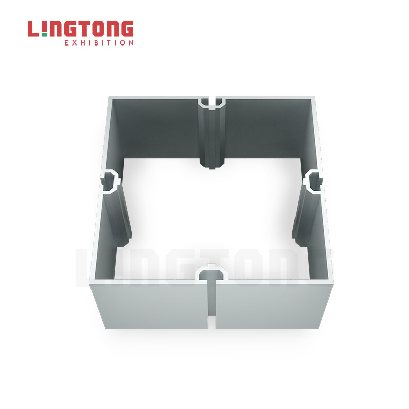 LT-M603-4Y1980 Curved Square Extrusion/120mm, Curved Quarter Circle