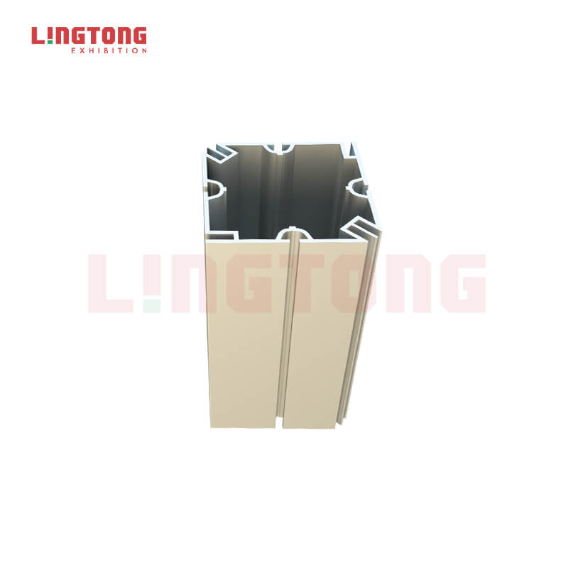 LT-M631 80X80mm Square Extrusion with 6 gasket grooves for SEG fabric