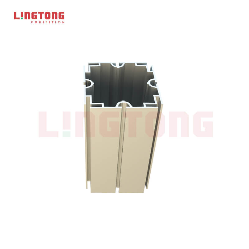 LT-M634A 80X80mm Square Extrusion with 8 gasket grooves for SEG fabric